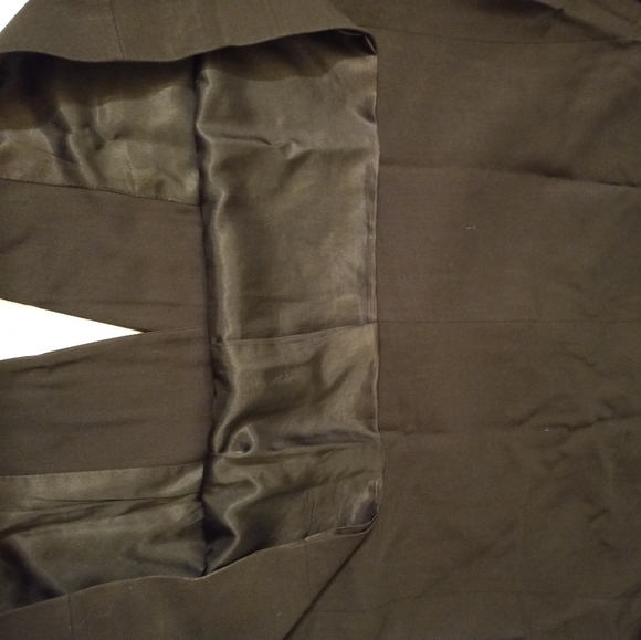 Gianfranco Ruffini Super Fine Wool Blazer Black Jacket Suit Coat Size 46L - Picture 10 of 10